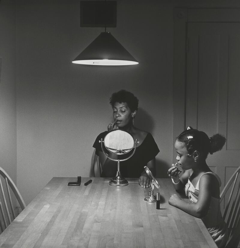 galleries/2014/01/30/carrie-mae-weems-retrospective-at-the-guggenheim-photos/carrie-mae-weems-guggenheim-kitchentabledaughter_i3e4l4