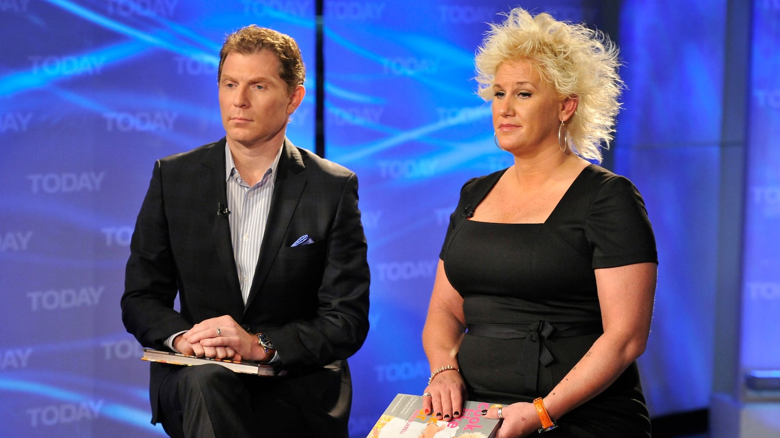 Worst Cooks in America hosts Bobby Flay (left) and Ann Burrell.