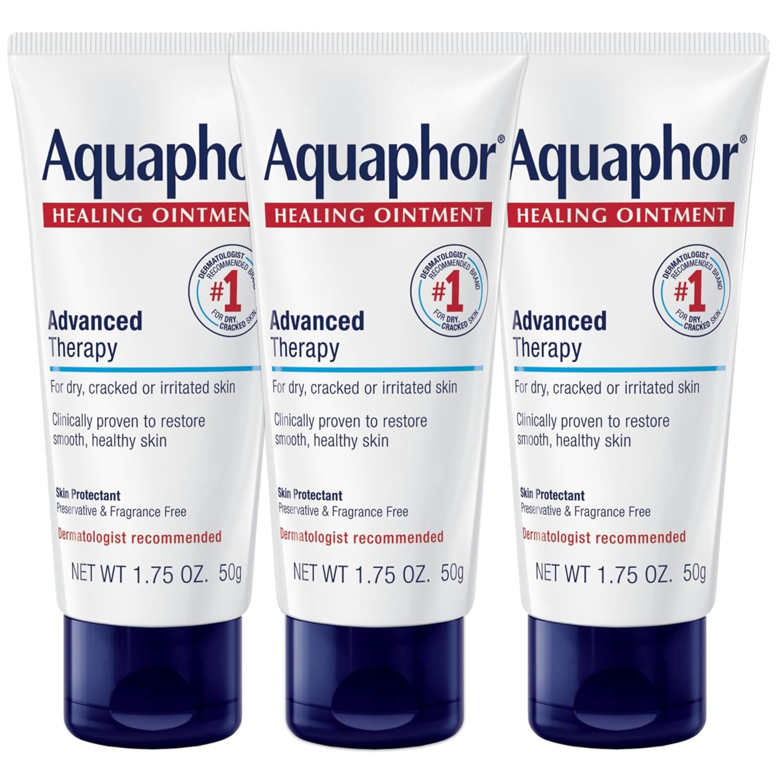Aquaphor Healing Ointment Three Pack