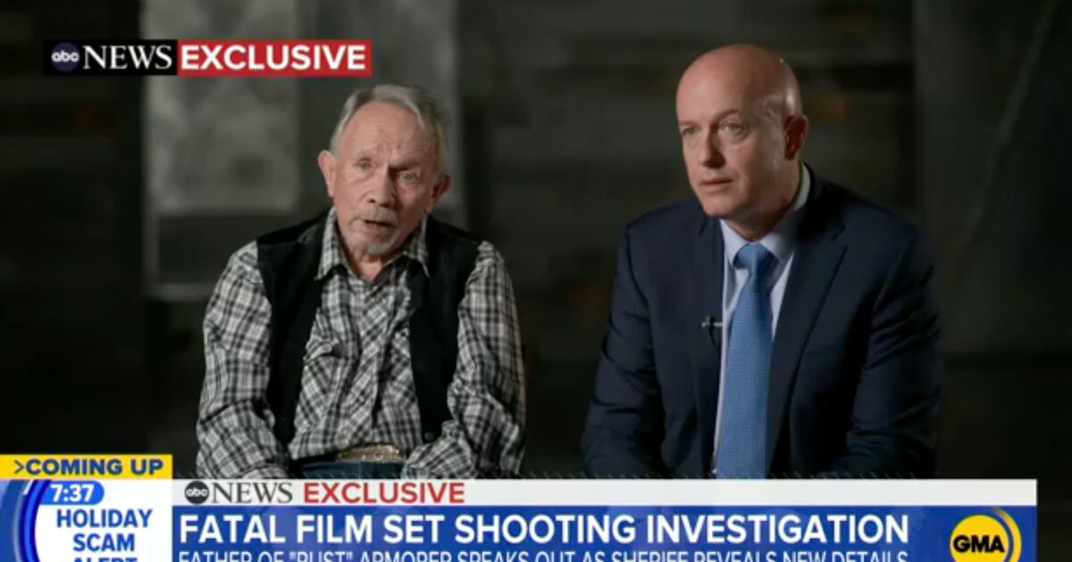 Thell Reed, Father of ‘Rust’ Armorer Hannah Gutierrez-Reed, Says She ...