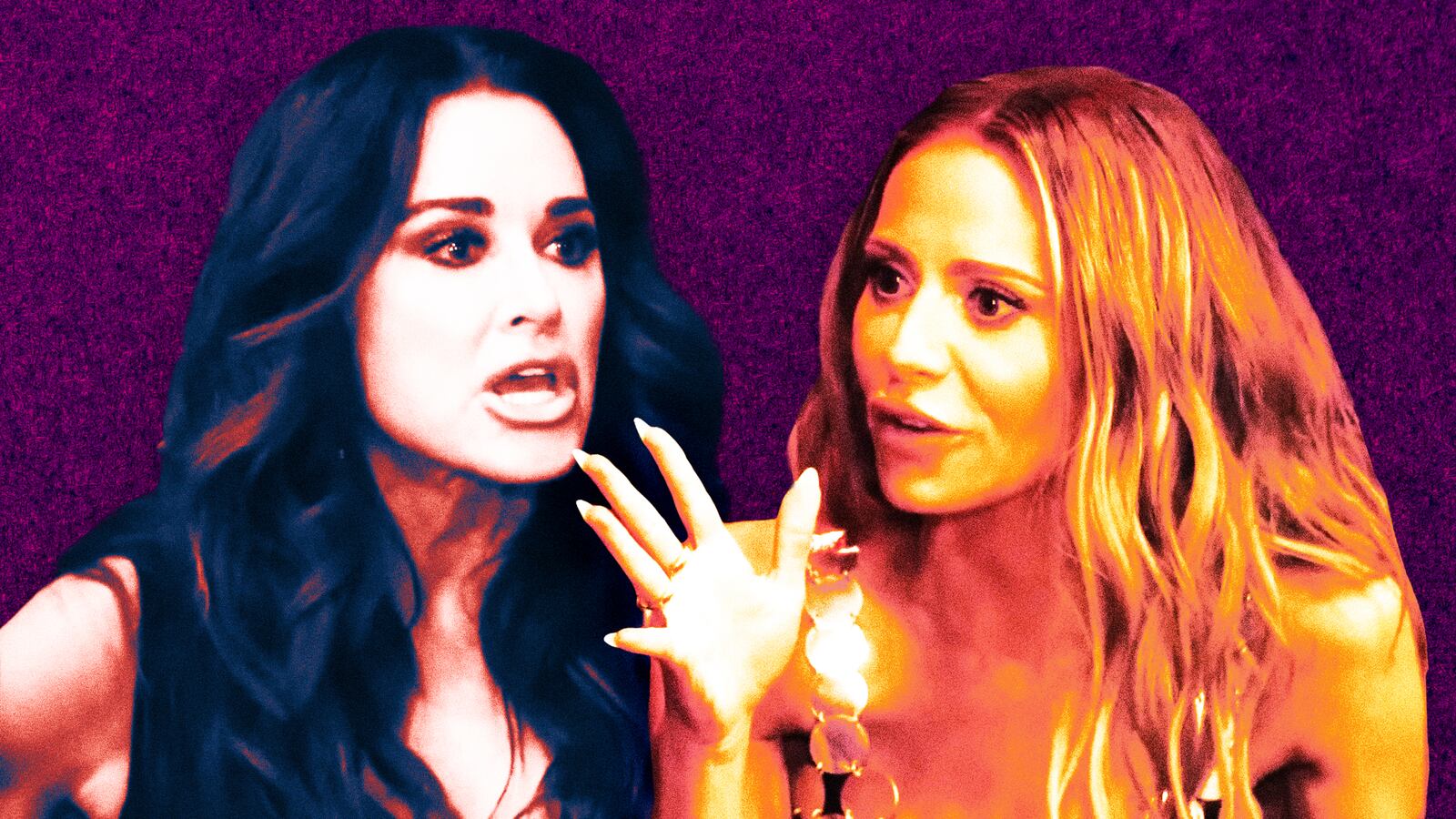 Kyle Richards and Dorit Kemsley.