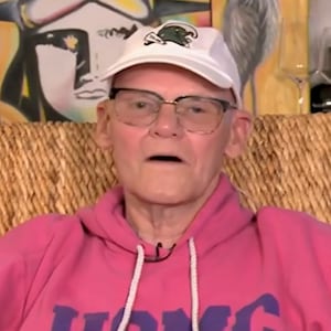 James Carville (right) speaks to Fox News' Jesse Watters.