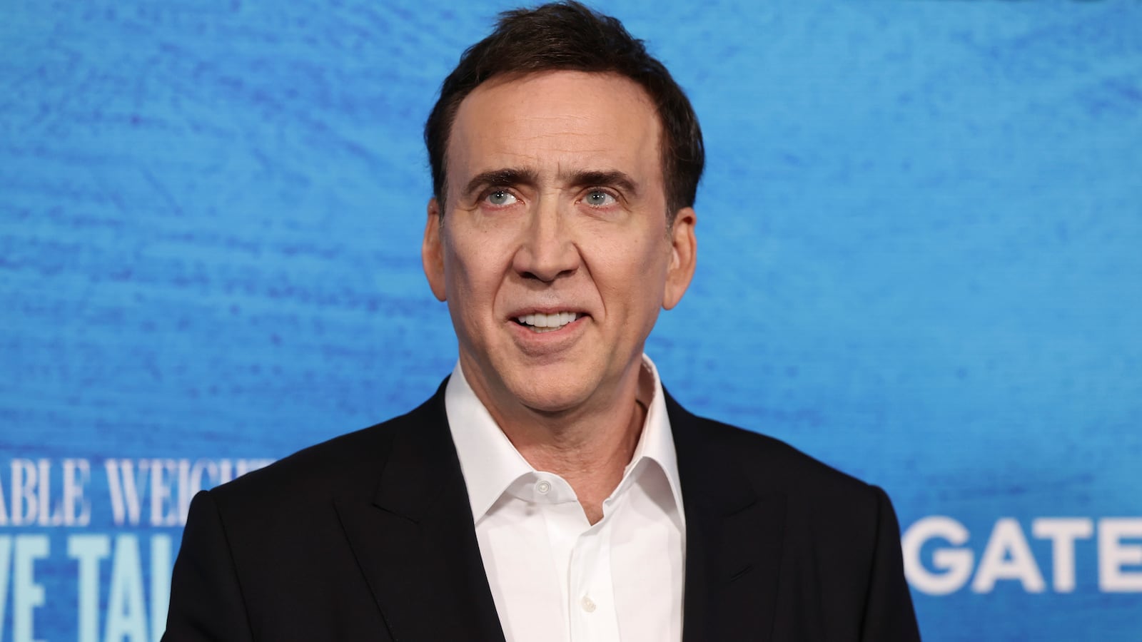 Nicolas Cage attends a special screening for the film “The Unbearable Weight of Massive Talent” in Los Angeles, California, April 18, 2022.