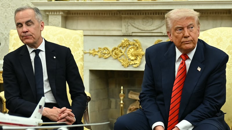 Mark Carney and Donald Trump
