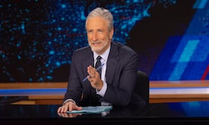 NEW YORK - JANUARY 5  Jon Stewart of the CBS series The Daily Show, scheduled to air on the CBS Television Network. (Photo by Matt Wilson/CBS via Getty Images)