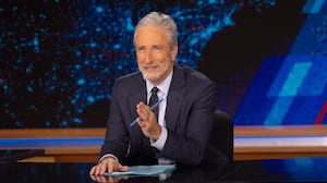 NEW YORK - JANUARY 5 Jon Stewart of the CBS series The Daily Show, scheduled to air on the CBS Television Network. (Photo by Matt Wilson/CBS via Getty Images)