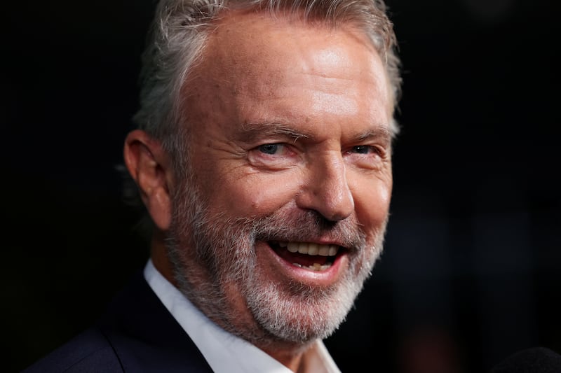 Sam Neill attends a premiere of the television series 'Apples Never Fall', in Los Angeles, California, U.S. March 12, 2024.