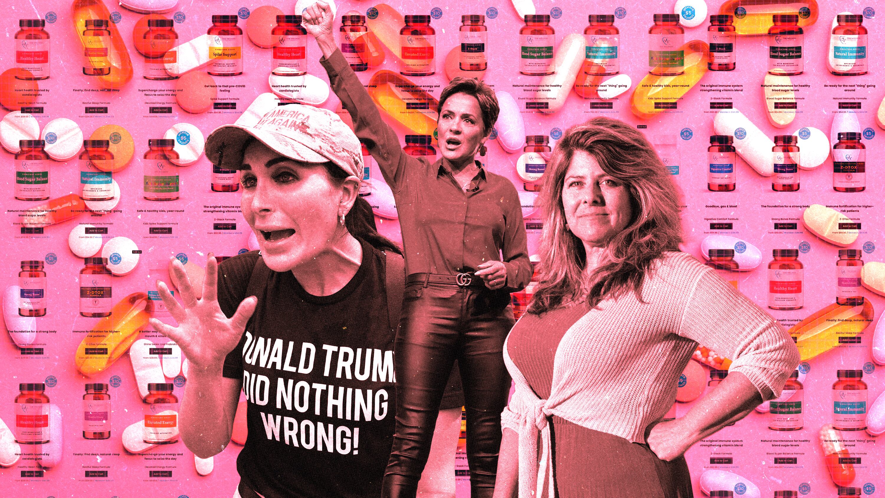 Kari Lake, Laura Loomer and Naomi Wolf all love The Wellness Company