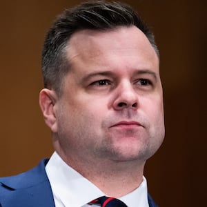 President Trump reportedly posted his 50-year-mortgage proposal after meeting with FHFA Director Bill Pulte, pictured February 27, who showed up at his golf club on Saturday with the post on a poster board.