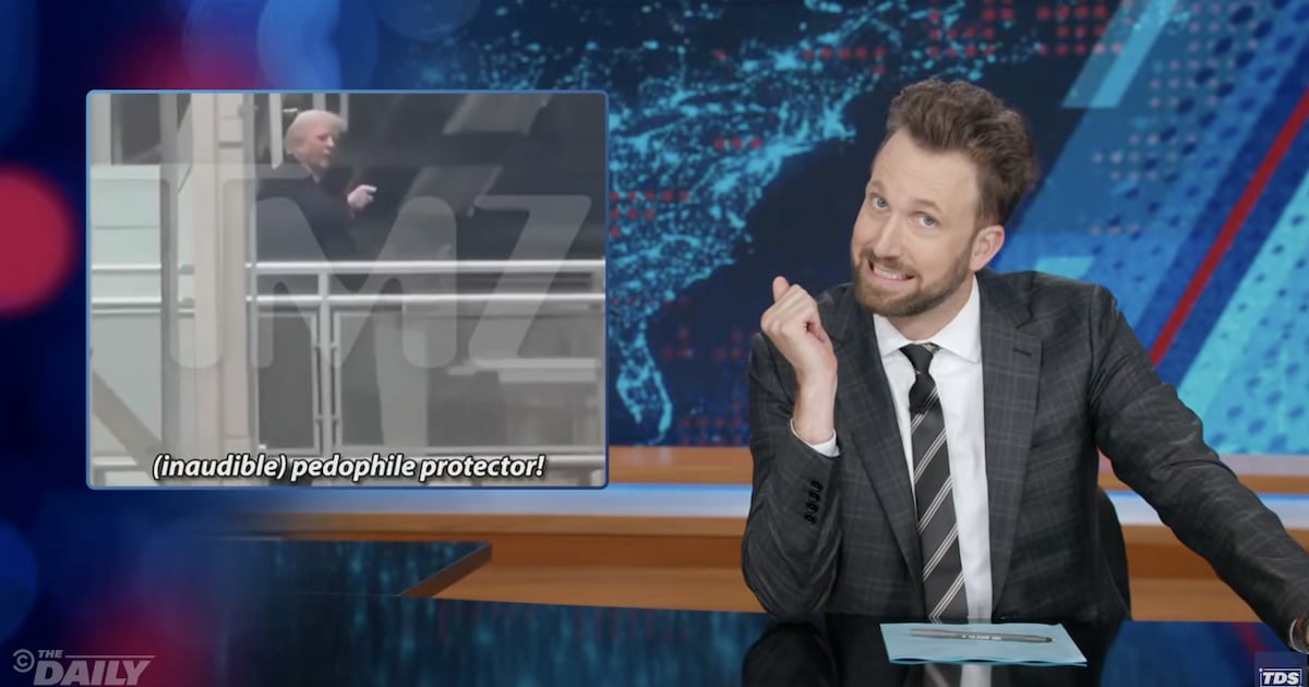 ‘Daily Show’ Exposes Trump’s ‘Pedophile Protecter’ Problem