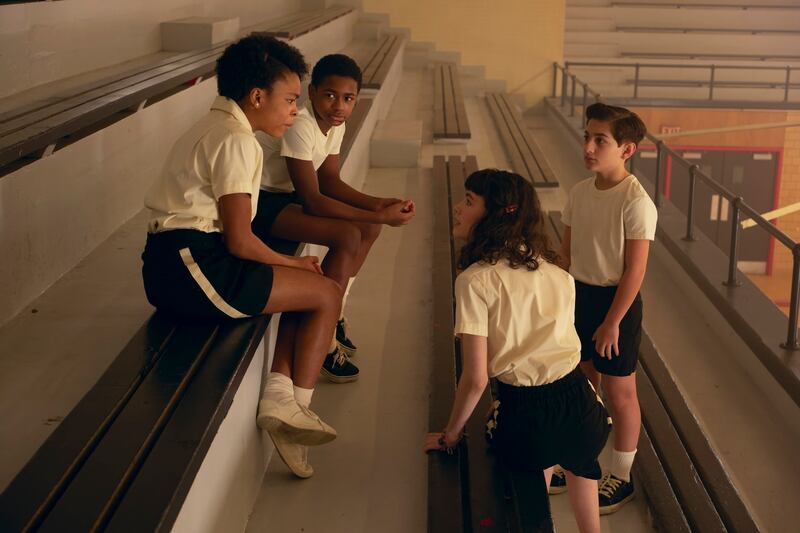 Amanda Christine, Blake Cameron James, Clara Stack and Arian S. Cartaya