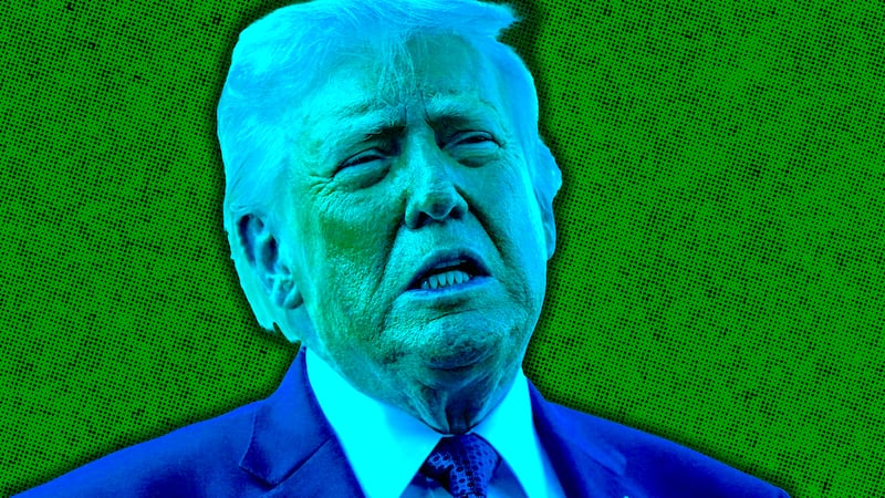 Donald Trump photo illustration