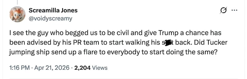 Chappelle fan react "give him a chance" Trump