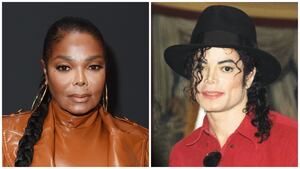 Janet and Michael Jackson