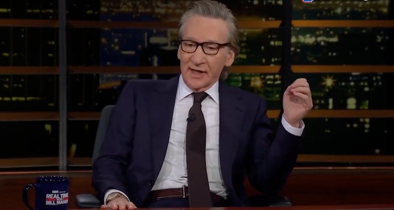 Bill Maher discussing President Donald Trump on 'Real Time with Bill Maher'