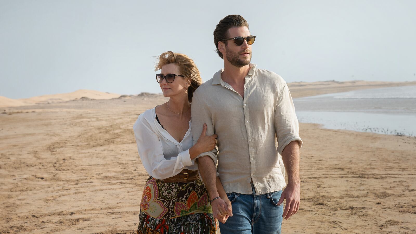 Laura Dern and Liam Hemsworth