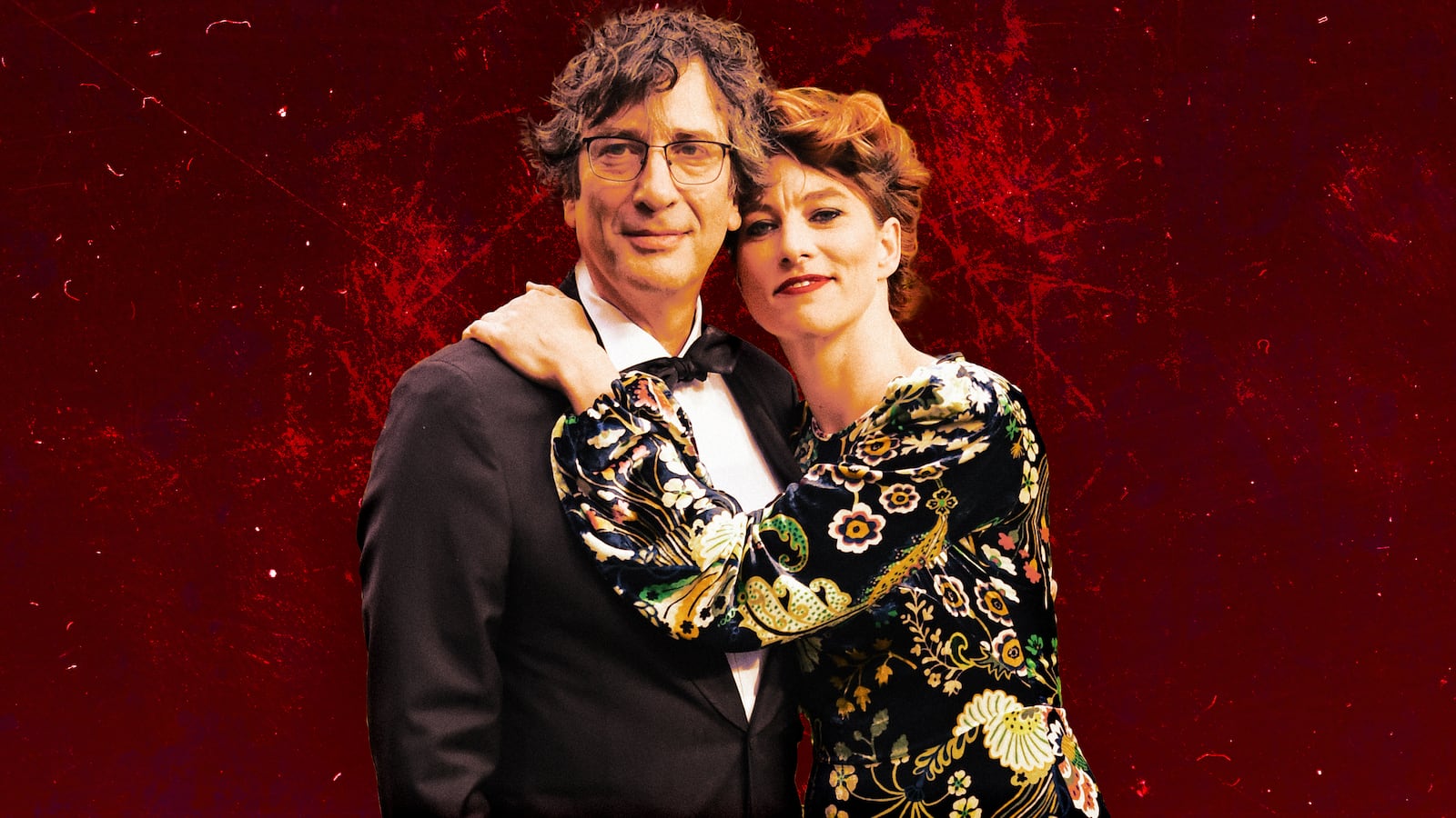 Neil Gaiman and Amanda Palmer.