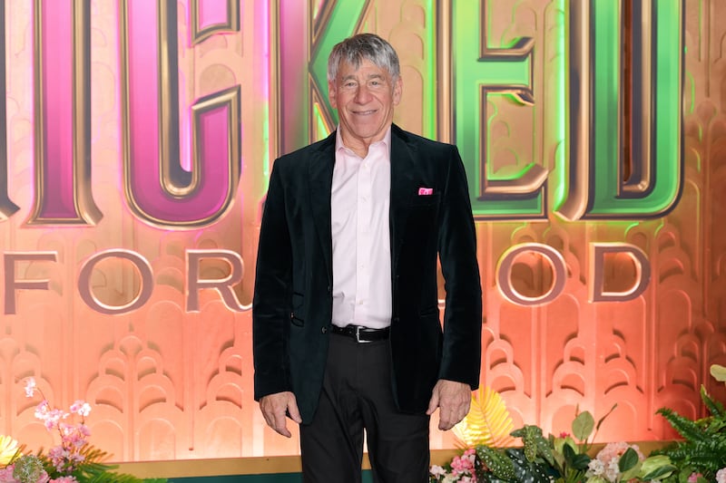 NEW YORK, NEW YORK - NOVEMBER 17: Stephen Schwartz attends the "Wicked: For Good!" New York premiere at David Geffen Hall on November 17, 2025 in New York City. (Photo by Dia Dipasupil/WireImage)