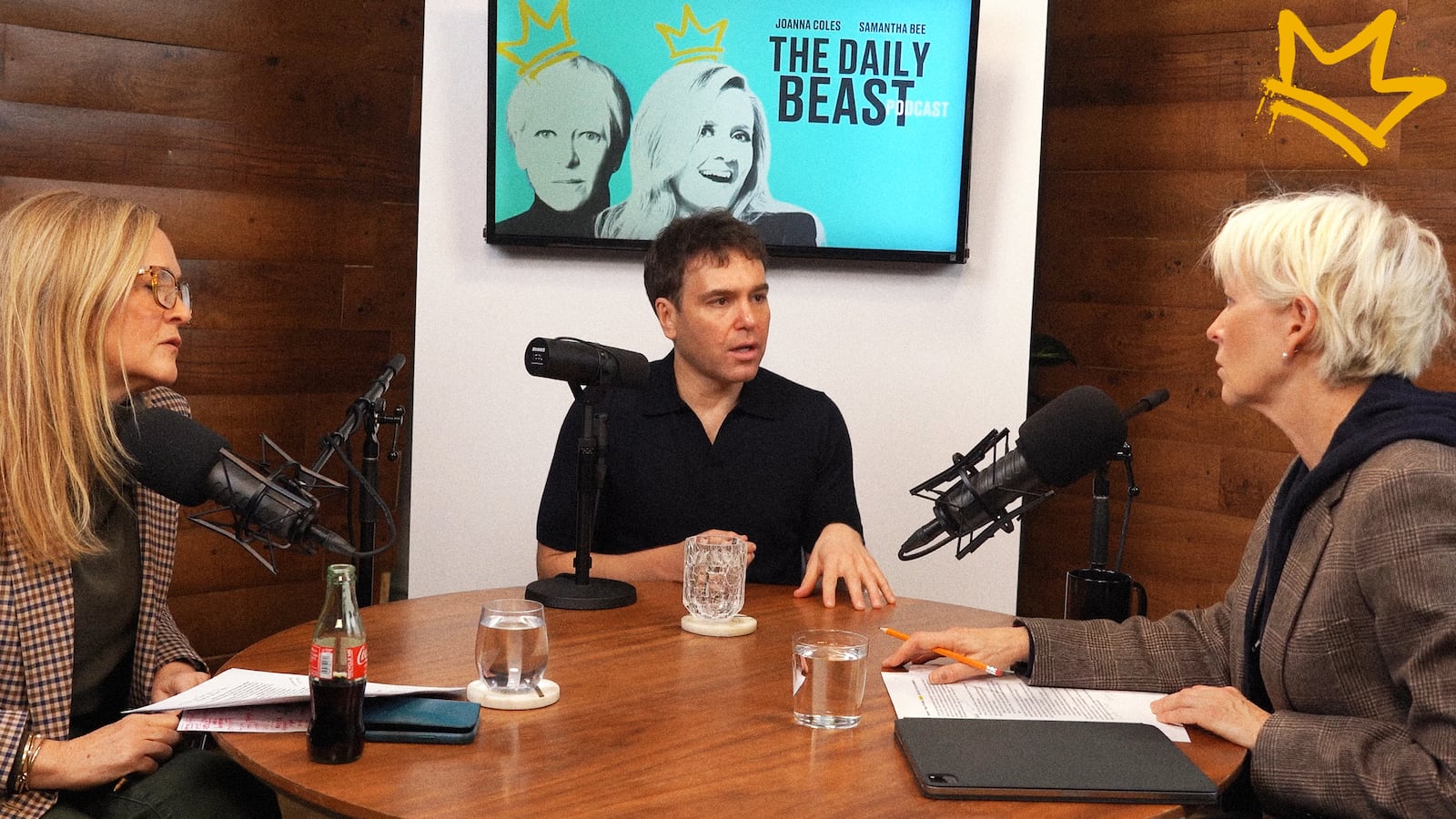 Jon Lovett on The Daily Beast podcast with Joanna Coles and Sam Bee.
