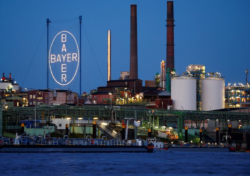 The so-called 'Chempark', the main plant and headquarters of German pharmaceutical and chemical maker Bayer AG is pictured along the river Rhine in Leverkusen, Germany, July 3, 2019. REUTERS/Thilo Schmuelgen