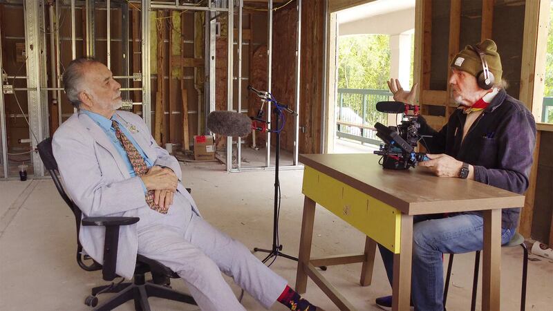 Francis Ford Coppola and Mike Figgis in Megadoc.