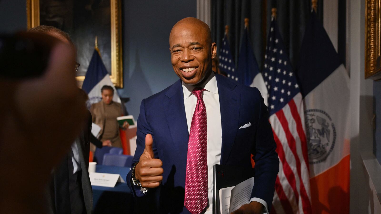 New York Mayor Eric Adams