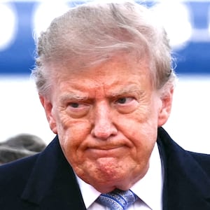 President Donald Trump greets Chinese President Xi Jinping upon arrival at Joint Base Andrews in Maryland on September 23, 2026. Xi is visiting the United States from September 23 to 25.