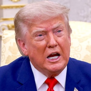 U.S. President Donald Trump in the Oval Office at the White House in Washington, D.C., U.S., July 21, 2026.