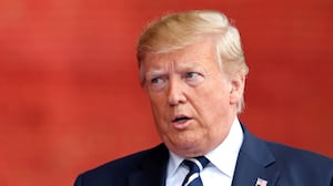 Trump does not believe that the Iran war will effect Republicans negatively in the midterms.