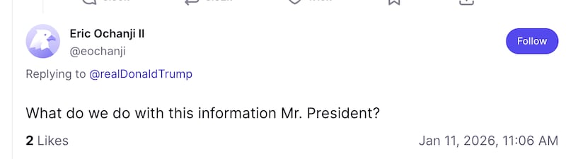 Some of Trump's supporters appeared fed up with the president on Sunday.