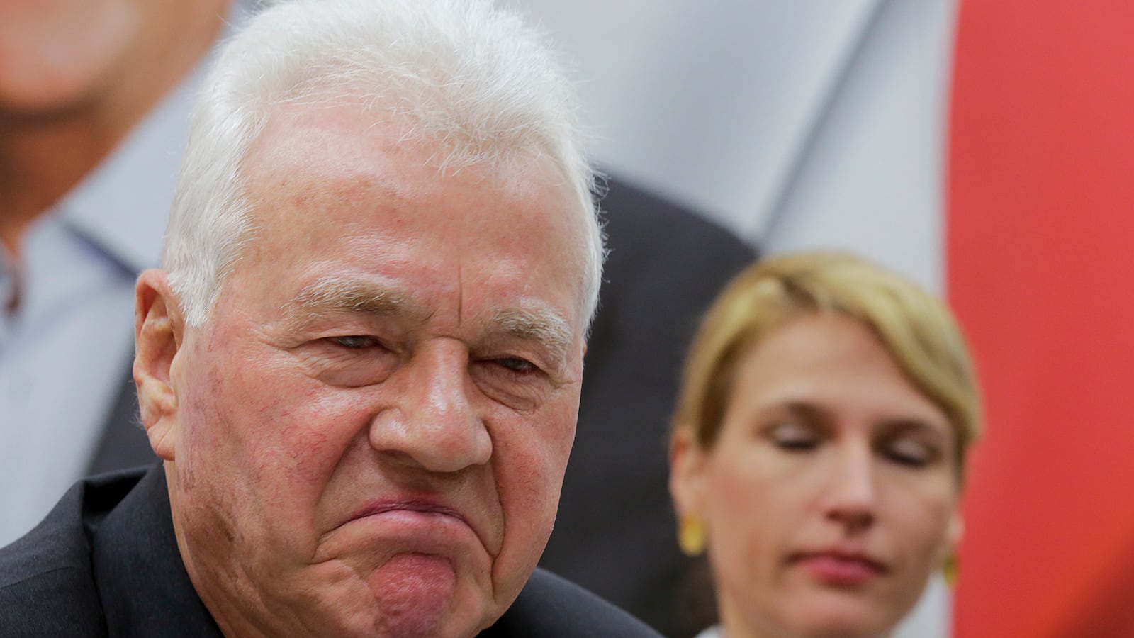 Austrian-Canadian billionaire Frank Stronach