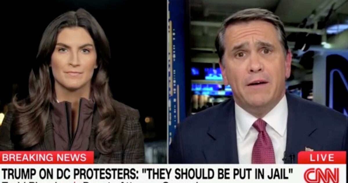 Pam Bondi’s Deputy Cornered on CNN Over His Boss’ Free Speech Mess