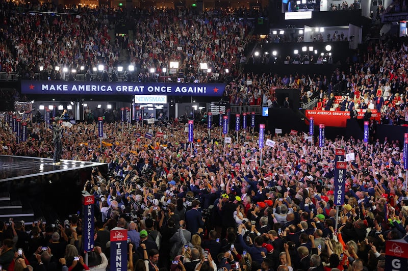 Kid Rock performs on Day 4 of the Republican National Convention (RNC), at the Fiserv Forum in Milwaukee, Wisconsin, U.S., July 18, 2024. REUTERS/Brian Snyder