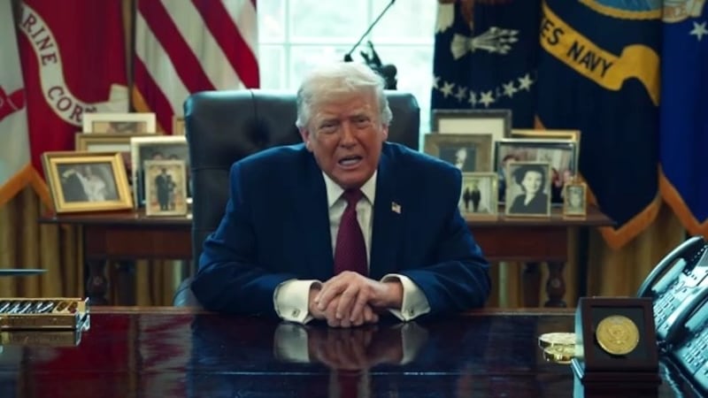 Trump announces the Patriot Games.