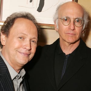 Billy Crystal, Larry David, Reiner residence