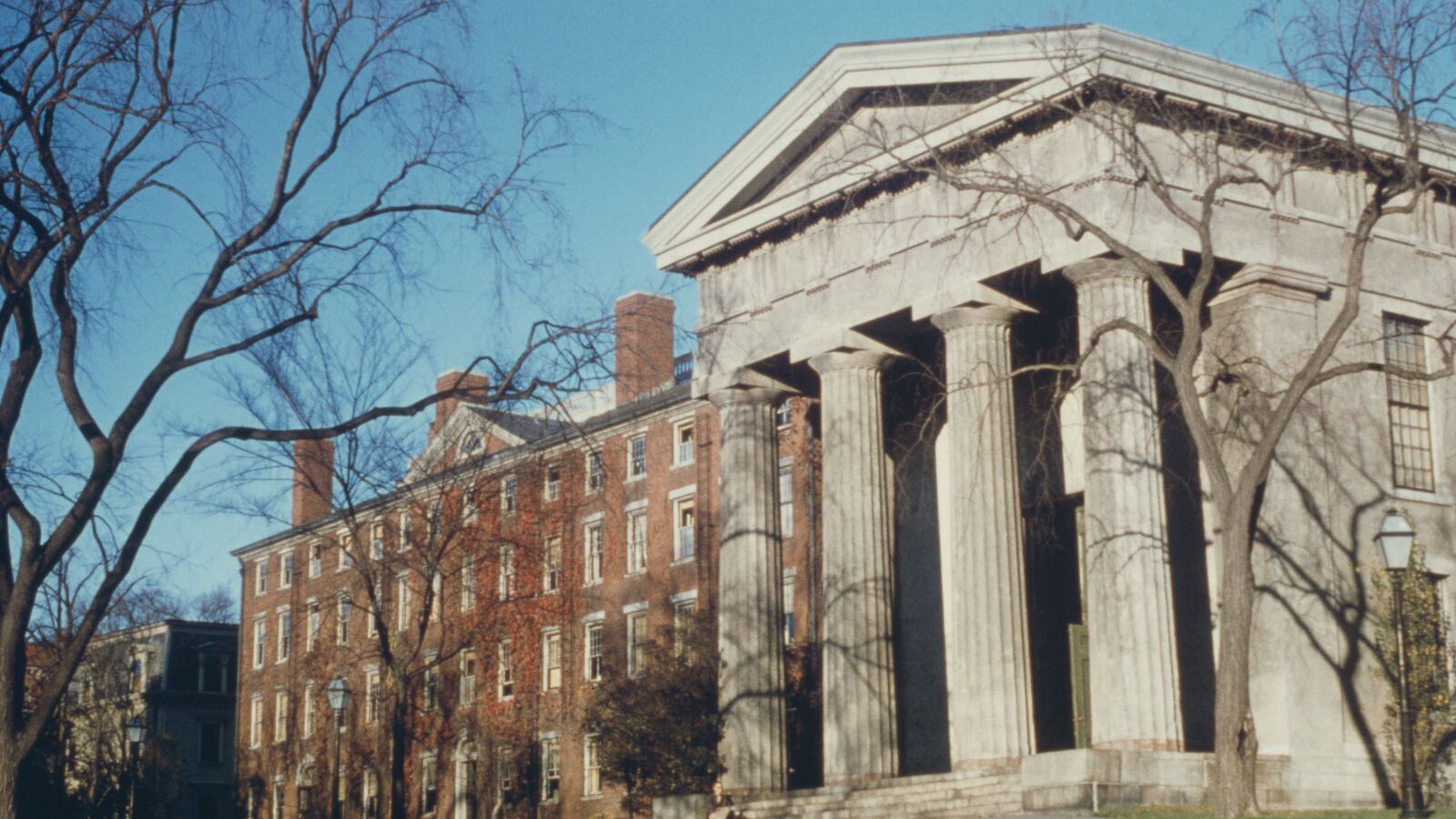 Brown University, Rhode Island, USA, circa 1960.