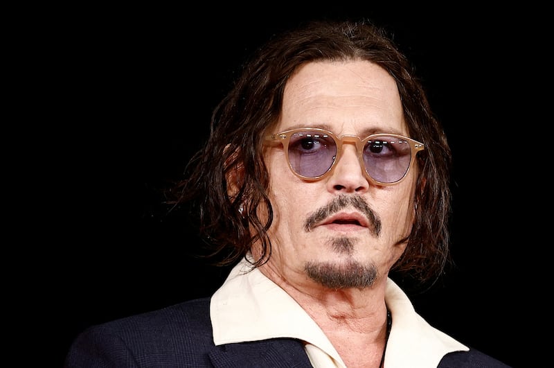 Actors Johnny Depp poses on the red carpet for the movie "Modi" at the Rome Film Festival, in Rome, Italy, October 26, 2024. REUTERS/Guglielmo Mangiapane