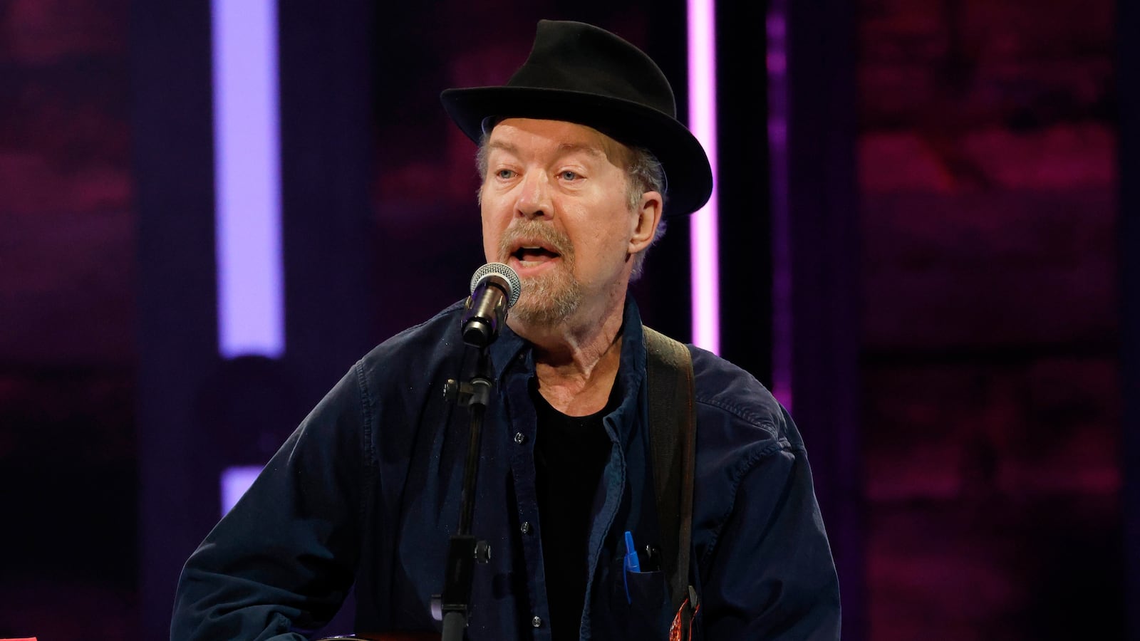 Don Schlitz performing in Nashville last February. Photo by Jason Kempin/Getty Images.