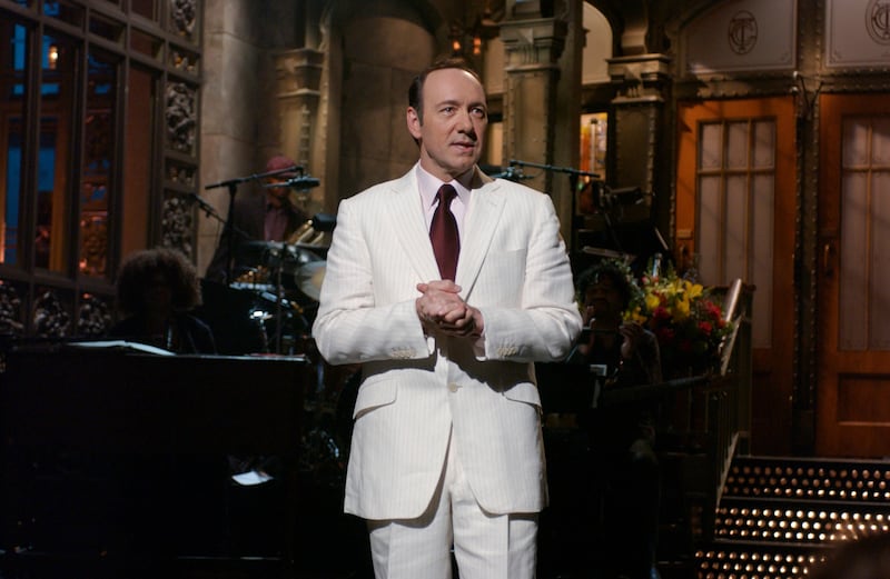 Kevin Spacey during the monologue on May 20, 2006