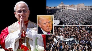 Pope Leo, Donald Trump