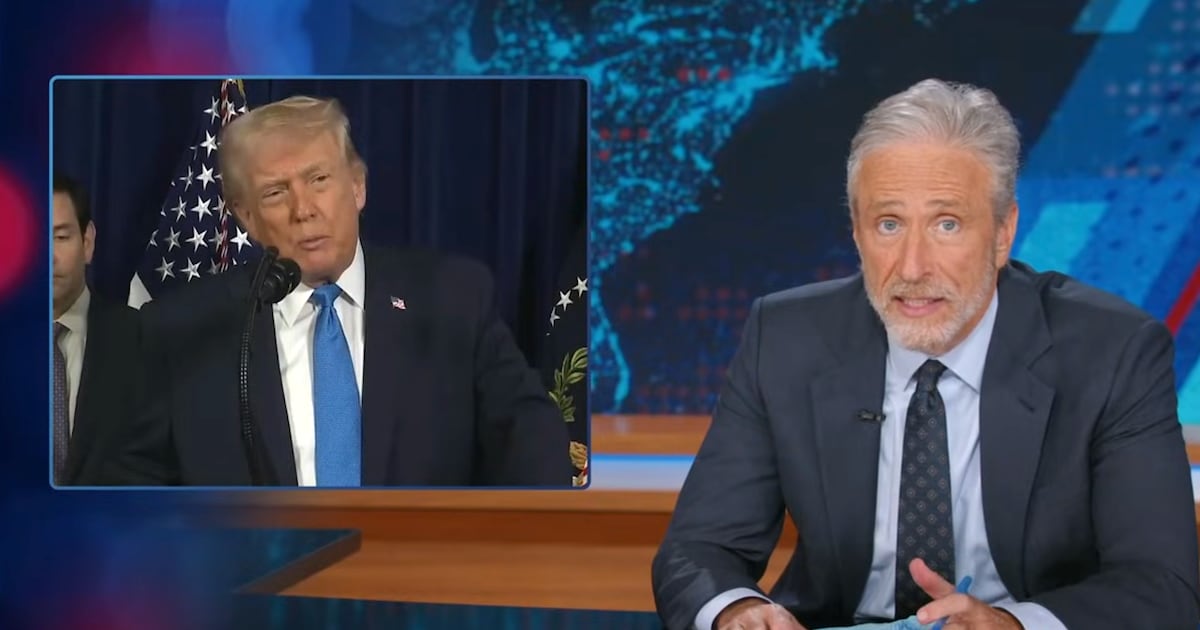 Jon Stewart Stunned Trump Just Blurted Out Real Reason for Invasion