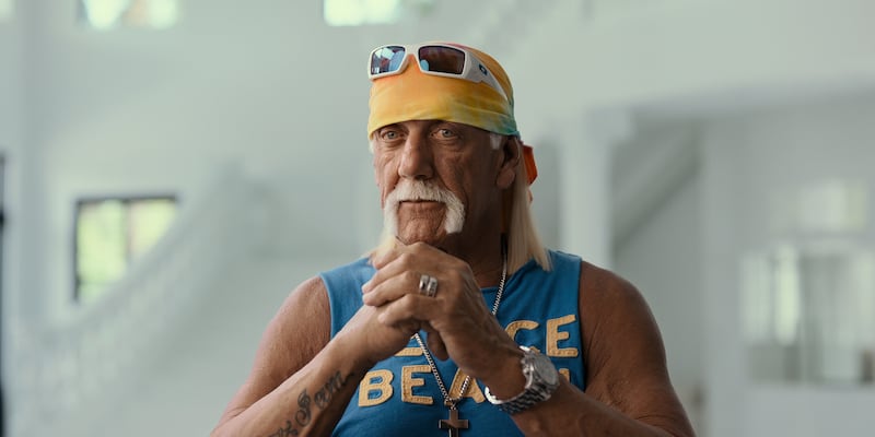 Hulk Hogan in Hulk Hogan: Real American.