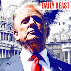 Donald Trump in front of the US Capitol, The White House with a map of the Caribbean Sea and images from the Epstein Files in the background.