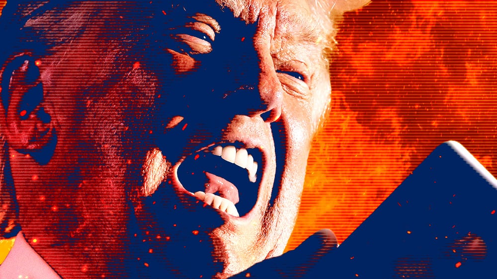 Donald Trump goes on a tirade to wrap up 2025.