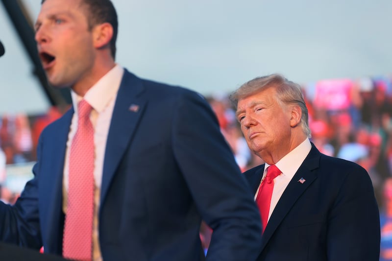 Donald Trump and Max Miller