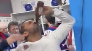 FBI director Kash Patel quaffing beer at the Winter Olympics as investigators appear to have made zero progress on the case of 84-year-old Nancy Guthrie who has now been missing for more than 3 weeks.