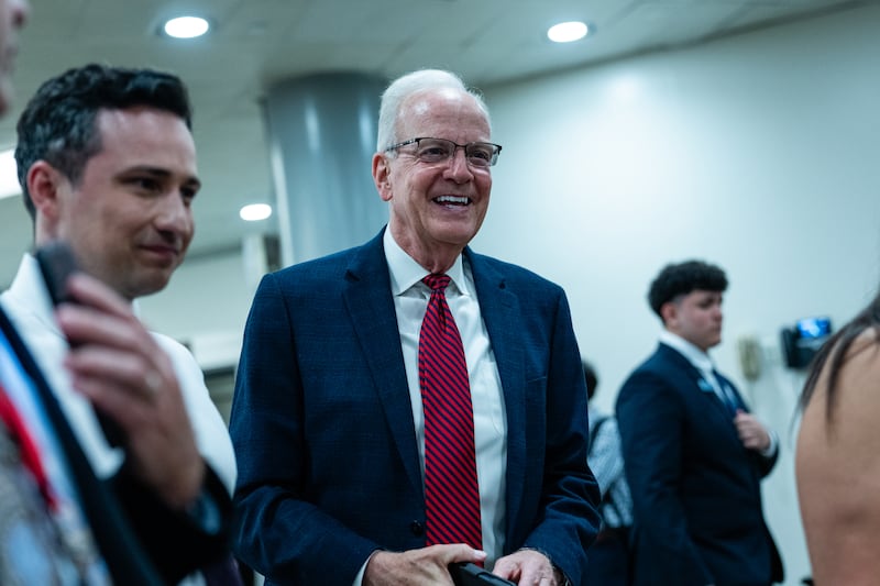 votes at the U.S. Capitol on July 16, 2026 in Washington, DC. The Senate finished its first week back from a two-week recess for the Fourth of July holiday. (Photo by Eric Lee/Getty Images)