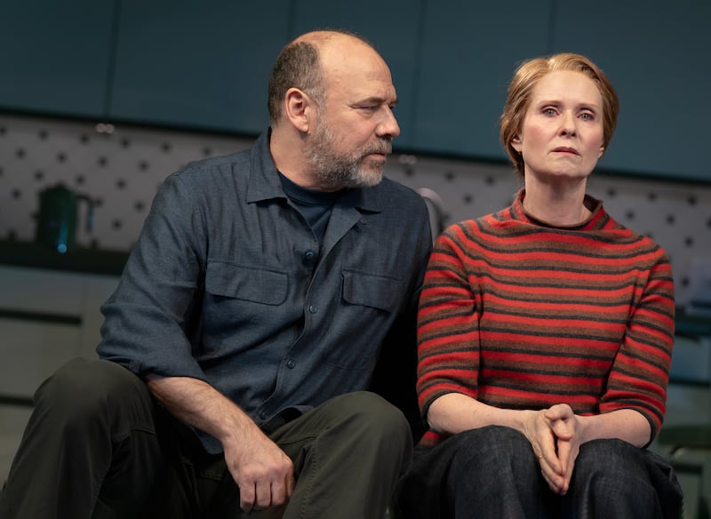 Danny Burstein and Cynthia Nixon
