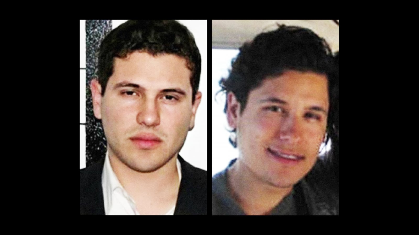 Two of El Chapo's sons Ivan Archivaldo Guzmán Salazar and Jesus Alfredo Guzmán Salazar.