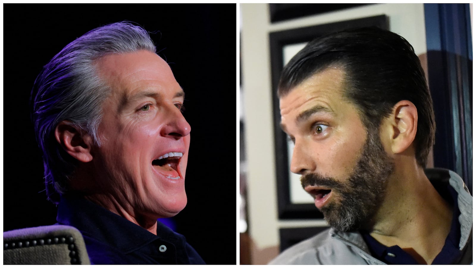 Newsom/ Don Trump Jr.
